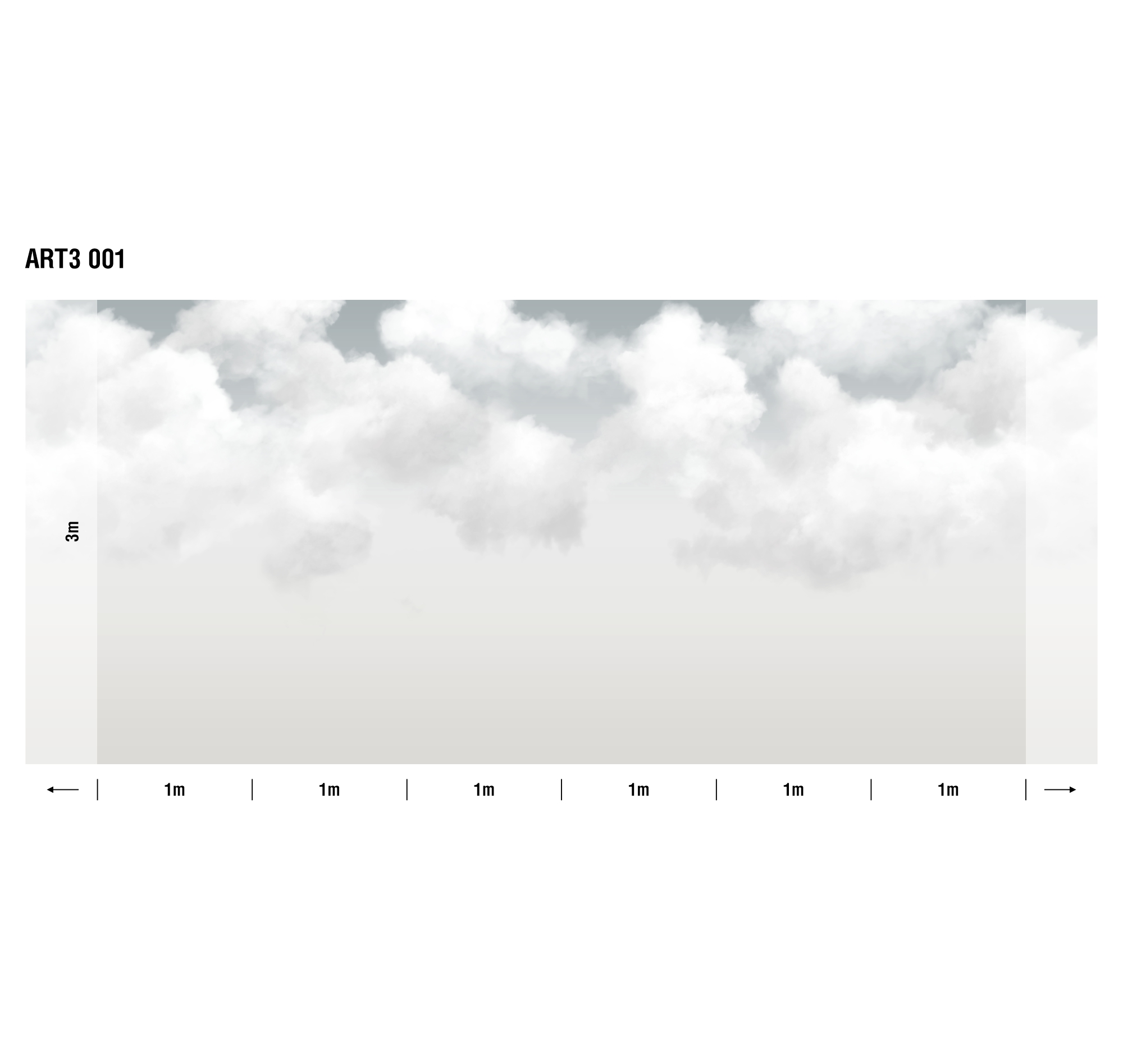 Панно Loymina Пейзаж Облака ART3 001 3×6